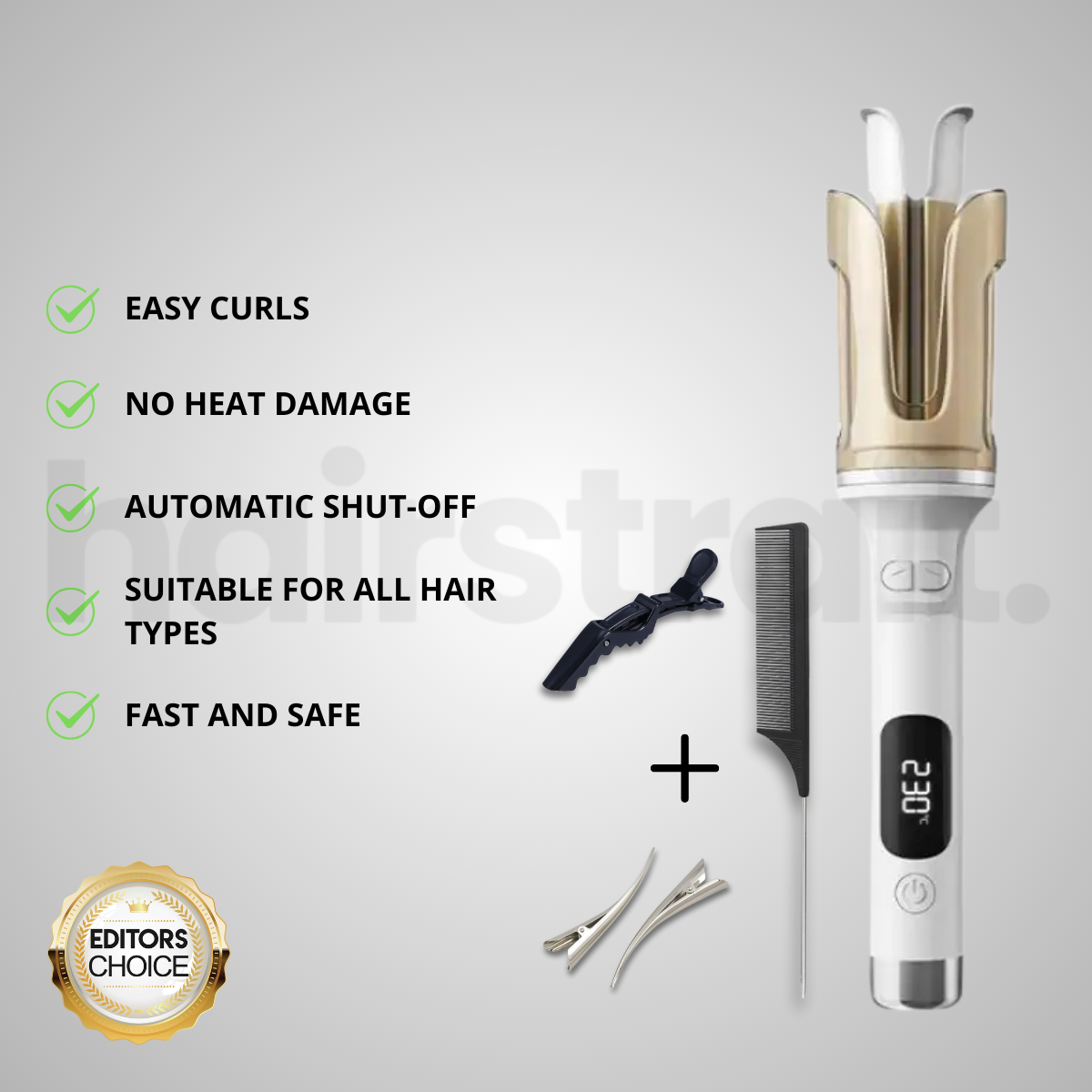Hairstrait™ Automatic Curler