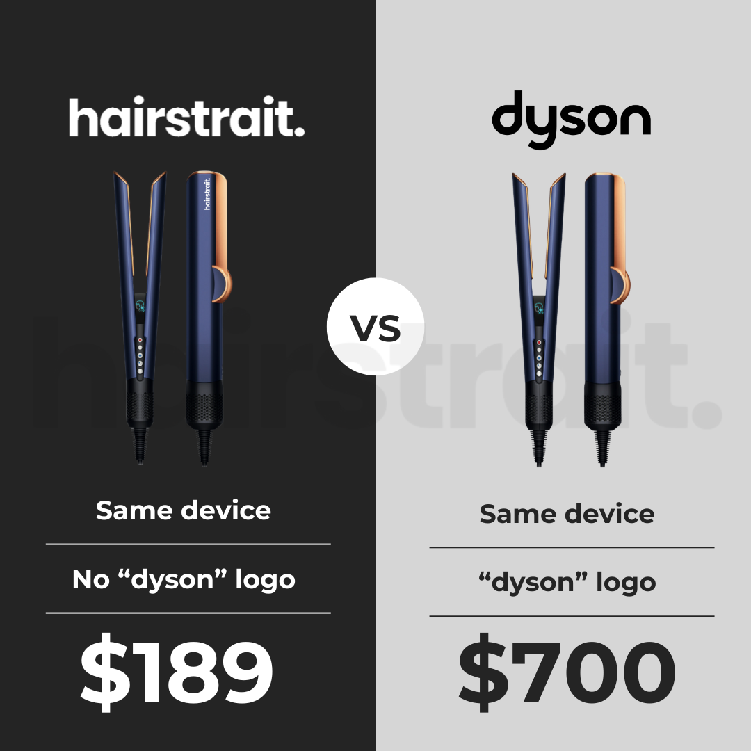 Hairstrait - 2 in 1 Luxury Straightener