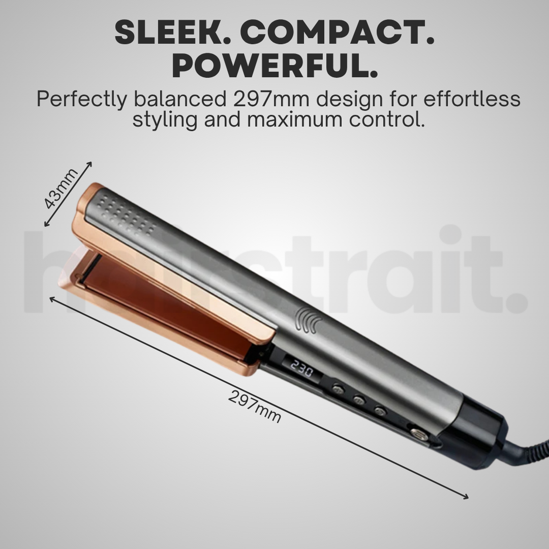 Hairstrait Compact - 2 in 1 Luxury Straightener